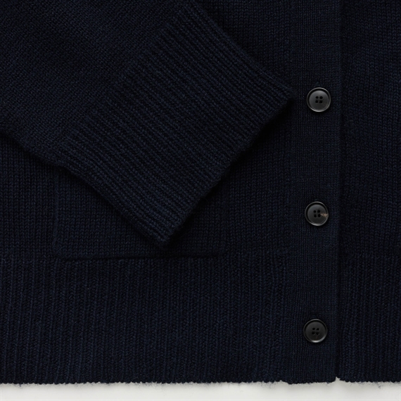 Aiayu Cora Cardigan, Black Blue